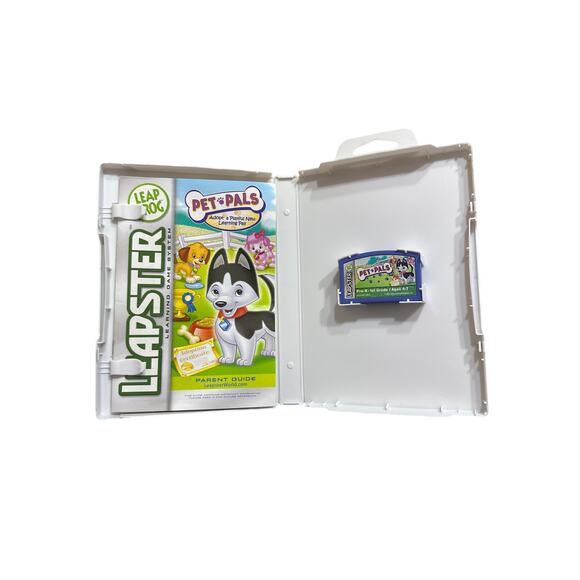 Leapster Pet Pals Game Adopt Playful New Learning Pals; With Case - Picture 3 of 3